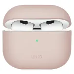 UNIQ Lino silikoonkest Apple AirPods 3. p&otilde;lvkonna jaoks - Roosakas
