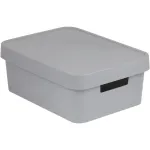 Curver Infinity Recycled 11L hoiukarp kaanega, hall, 36x27x14cm
