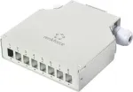 Renkforce RF-7187896 DIN-liini adapter, 8-pordiline t&uuml;hi korpus, helehall