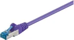 Wentronic Goobay CAT 6a S/FTP patchkaabel, RJ45, lilla, 3 m, LSZH, vask 93789