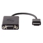 DELL HDMI-VGA-adapter, 0,17 m, HDMI, VGA (D-Sub), isane, emane, sirge