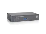 LevelOne 10 pordiga kiire Ethernet PoE l&uuml;liti, 1 &times; Gigabit RJ45, 1 &times; Gigabit SFP, 8 PoE v&auml;ljundit, 120 W