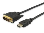 Equip HDMI - DVI-D Single Link kaabel, 3 m