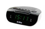 Raadio kella/&auml;ratus LED-iga, Eltra, 127x53x98 mm, hall/valge