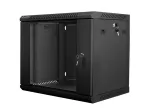 Seinale kinnitatav rack LANBERG 9U (600&times;450&times;507 mm) IP20, max koormus 60 kg, must