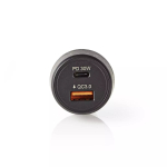 Mobiilseadme laadija Nedis CCPD30W100BK nutitelefon must kiirlaadimine