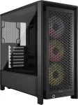 PC case CORSAIR FRAME 4000D RS ARGB Midi Tower Must &mdash; ATX/Micro-ATX/Mini-ITX, karastatud klaas, ARGB ventilaatorid, kuni 370 mm GPU