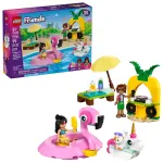 Ehitusm&auml;nguasi LEGO Friends komplekt 42658 basseinipidu &uuml;kssarviku ja flamingoga, tegelased ja tarvikud
