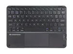 Conceptronic TOBIN01BPT 10-tolline Bluetooth-puuteplaadiga klaviatuur, QWERTY portugali
