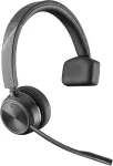 HP Poly Savi 7210 Office juhtmevaba DECT k&otilde;rvale toetuv peakomplekt, aktiivne m&uuml;rasummutus, must