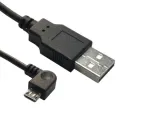 Microconnect USBABMICRO18ANG USB-kaabel USB 2.0 1,8 m USB A Micro-USB B Must