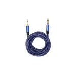 Sbox 3535-1.5BL AUX-kaabel 3,5mm kuni 3,5mm mustiksinine