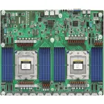 Emaplaat ASRock GENOA2D24G-2L+ &mdash; AMD SoC, pesa SP5, ATX, 24x DDR5 DIMM, kuni 12,3 TB, 2x GbE