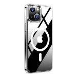 Torras Guardian Magnetic Series iPhone 15 Clear Diamond Clear l&auml;bipaistev kaitse&uuml;mbris magnetkinnitusega