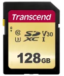 V&auml;lkm&auml;lu Transcend 128GB SDXC UHS-I 500S