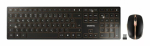 Cherry DW 9100 Slim juhtmevaba klaviatuuri ja hiire komplekt, itaalia paigutus, must/pronks