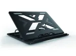 Conceptronic ERGO s&uuml;learvuti jahutusalus, s&uuml;learvuti alus, must, 39,6 cm (15,6 tolli)