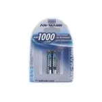 Aku AAA HR03 Ansmann blisterpakendis 2 tk akut 1000 mAh