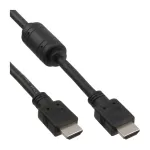 HDMI-kaabel High Speed isane + ferriit must 1,5 m InLine 17611