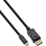 InLine USB-ekraanikaabel, USB-C isane DisplayPort isasele, 7,5 m