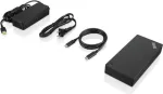 Lenovo 03X7609 s&uuml;learvuti dokk/pordireplikaator juhtmega USB 3.2 Gen 2 (3.1 Gen 2) Type-A must