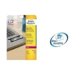 Avery Durable Heavy Duty L6009 - Pol&uuml;ester - p&uuml;siliim - H&otilde;bedane - 45,7 x 21,2 mm 4800 silti (100 lehte x 48) Sildid (L6009-100)