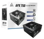 Montech APX750 toiteplokk 750 W 20+4 pin ATX ATX Must