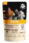M&auml;rg kassitoit kotikeses PetRepublic ADULT 100 g &mdash; fileed kanat&uuml;kkidega