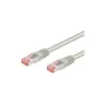 Wentronic Goobay CAT 6 Patch-kaabel, S/FTP (PiMF), hall, 7,5 m - CCA vasesegu (93650)