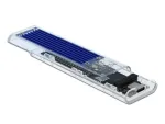 SSD-korpus DeLOCK 42620 V&auml;line korpus M.2 NVME PCIe SSD-le USB USB-C emasliidesega l&auml;bipaistev