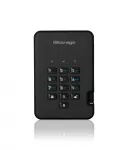 iStorage diskAshur&sup2; HDD 5TB must | Turvaline kaasaskantav k&otilde;vaketas | AES-XTS 256-bitine riistvaraline kr&uuml;ptimine | PIN-kaitsega | OS-ist ja platvormist s&otilde;ltumatu | TAA vastav | J&otilde;ukurite r&uuml;nnaku kaitse | Tolmu-/veekindel