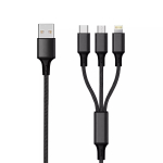 USB-kaabel 2GO 797154 3m USB B USB C/Micro-USB B/Lightning Must
