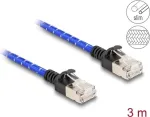 DeLOCK RJ45 v&otilde;rgukaabel &otilde;huke 3m Cat6A U/FTP sinine