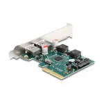 DeLOCK PCI Express x4 kaart 2 x v&auml;lise USB 10 Gbps Type-A emasliides &ndash; madalprofiil