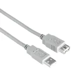 Hama 00200906 USB 2.0 pikendusjuhe, USB-A pistik &ndash; USB-A pesa, 3 m
