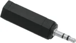 Audio adapter Omnitronic 3.5 mm isane 6.35 mm emasele stereole 3022631W