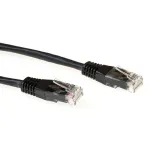 ACT IB3500 Cat6a U/UTP v&otilde;rgukaabel, 0,5 m, must