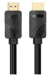 HDMI Premium kaabel v 2.1 2m must, loodud m&auml;ngijatele
