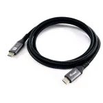 USB4 Gen3x2 C&ndash;C kaabel EQUIP 128380, 0,5 m, PD 3.1 240 W, 40 Gbps, 8K/60 Hz, must