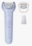 Epilaator Philips 8000 Series BRE708/00 &mdash; juhtmevaba, m&auml;rg ja kuiv, 32 pintsetti, 2 kiirust, sinine