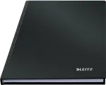 Leitz Notes&uuml;learvuti Solid k&otilde;va kaas A5 joonitud 90 grammi 80 lehte, &uuml;hev&auml;rviline, must, A5, 80 lehte, l&auml;ikiv, 80 g/m&sup2;