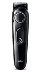 Braun BeardTrimmer 3 Beard Trm 3 BT3400, pestav, aku, must