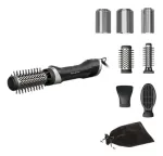Rowenta Brush Activ UB9540F0 juuste kujundamise t&ouml;&ouml;riist Kuuma&otilde;huhari Soe must, h&otilde;bedane 1000 W