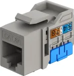 Goobay Keystone-Moodul RJ45 CAT 6A, UTP, &Otilde;huke ja L&uuml;hike (77951)
