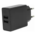 FLEPO NT-USB-103 USB-laadija 2-porti 100-240V AC to 5V DC 3A 15W Valge
