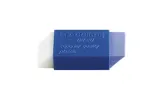 EDDING DR 20 Kustutuskumm - Plastik - Sinine - L&auml;bipaistev - T&auml;iskasvanud ja Lapsed - 53 mm - 22 mm - 13 mm