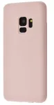 Evelatus Samsung Galaxy S9 Plus Premium Soft Touch Silicone Case Pink Sand