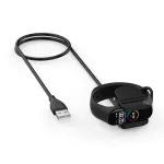 Tactical Xiaomi Mi Band 4 USB laadimiskaabel klambriga must