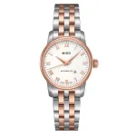 MIDO Baroncelli Lady Naiste Kvartskell M76009N61 29mm Roosakuldne PVD Roostevaba Teras