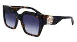 LONGCHAMP LO734S-430 Naiste geomeetrilised p&auml;ikeseprillid Havana atsetaat Gradient pruun l&auml;&auml;ts 53mm
